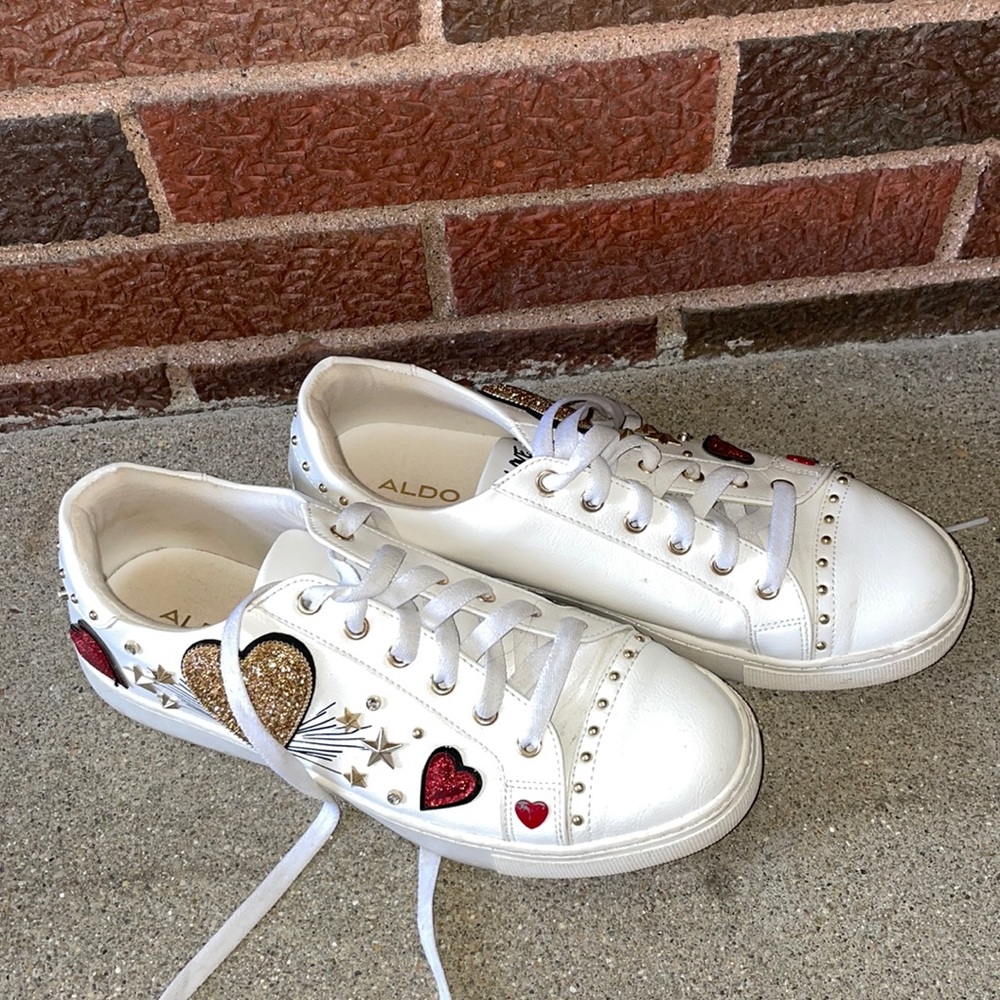 Embroidered Aldo sneakers